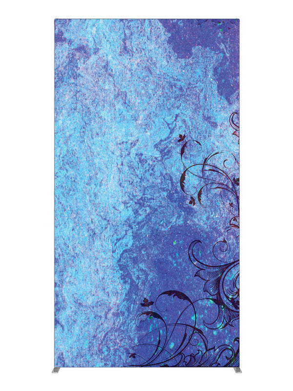 Pollen Pool Blue Speckle Texture, photography backdrop panel for Denny StudioEdge silicone edge frame, 4 ft