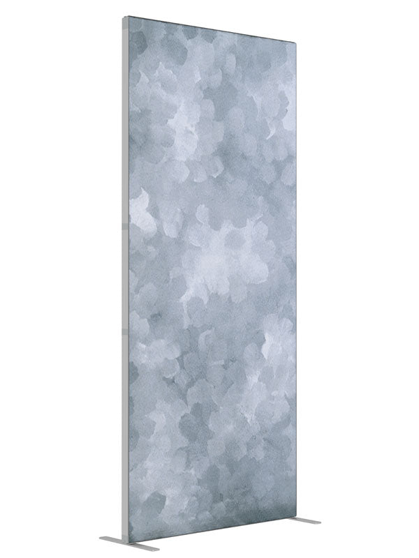 Portafina shown at an angled view, photography backdrop panel for Denny StudioEdge silicone edge frame, 3 ft