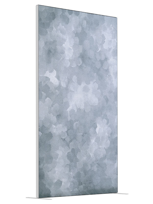 Portafina shown at an angled view, photography backdrop panel for Denny StudioEdge silicone edge frame, 4 ft