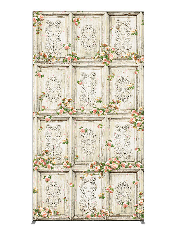 Precious Moments Ivory, photography backdrop panel for Denny StudioEdge silicone edge frame, 4 ft