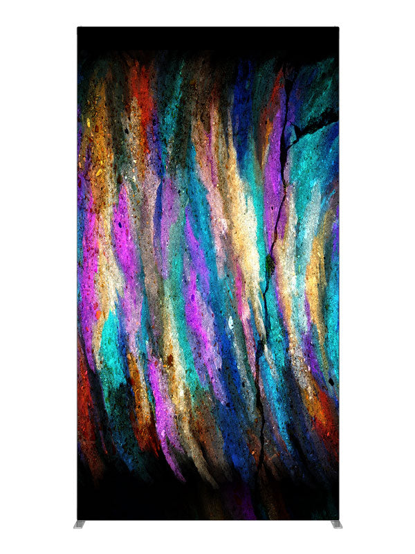 Purple Rain Purple Streak Abstract, photography backdrop panel for Denny StudioEdge silicone edge frame, 4 ft
