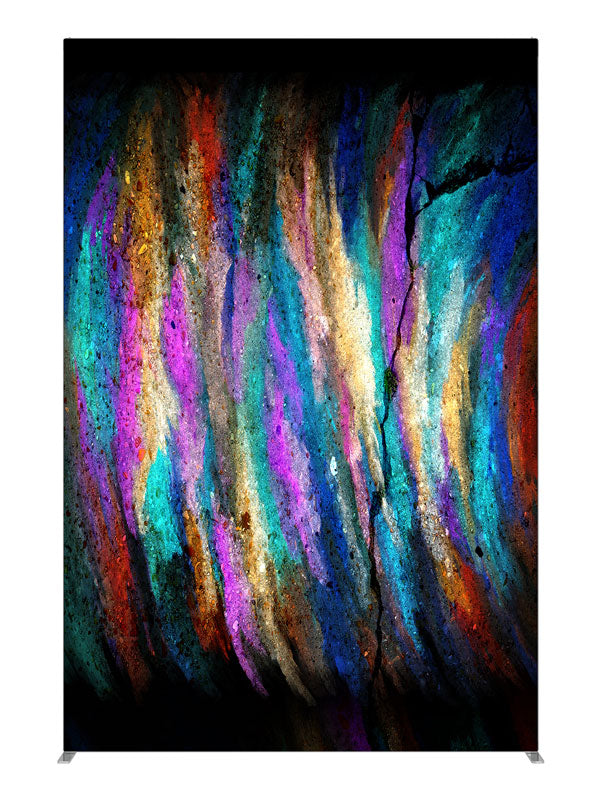 Purple Rain Purple Streak Abstract, photography backdrop panel for Denny StudioEdge silicone edge frame, 5 ft