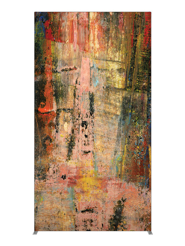 Pyre Grunge Abstract, photography backdrop panel for Denny StudioEdge silicone edge frame, 4 ft