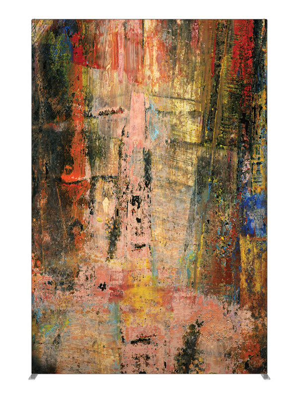 Pyre Grunge Abstract, photography backdrop panel for Denny StudioEdge silicone edge frame, 5 ft