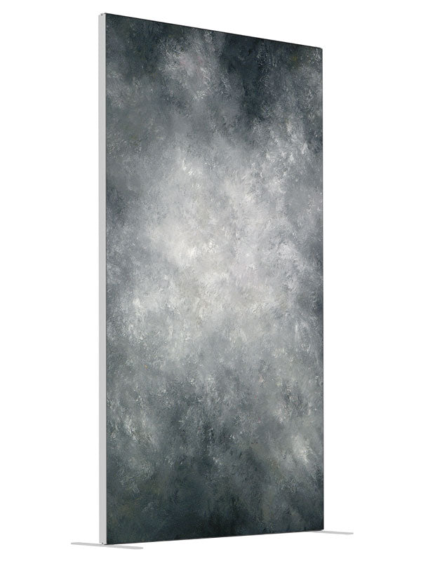 Quarry Mix shown at an angled view, photography backdrop panel for Denny StudioEdge silicone edge frame, 4 ft