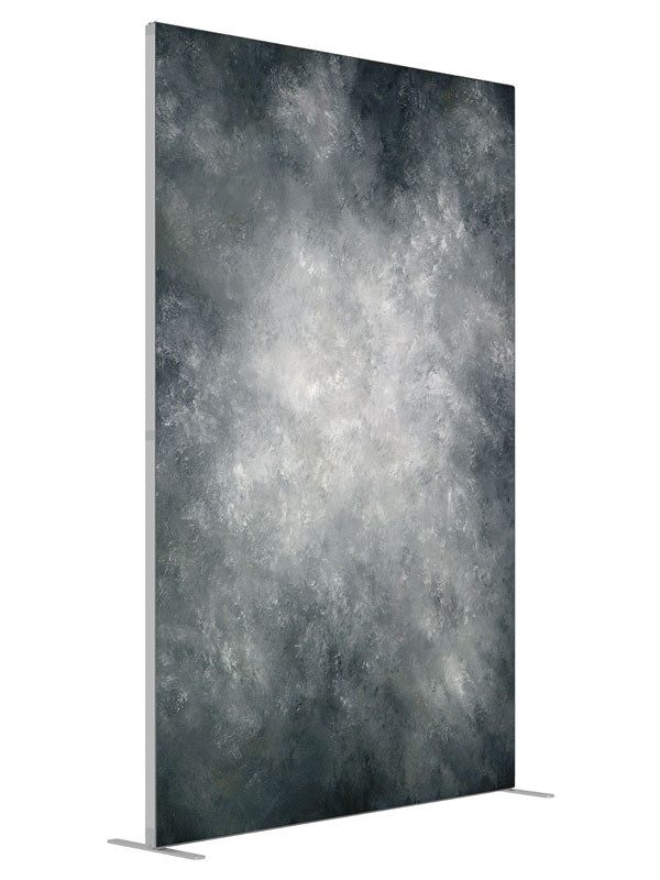 Quarry Mix shown at an angled view, photography backdrop panel for Denny StudioEdge silicone edge frame, 5 ft