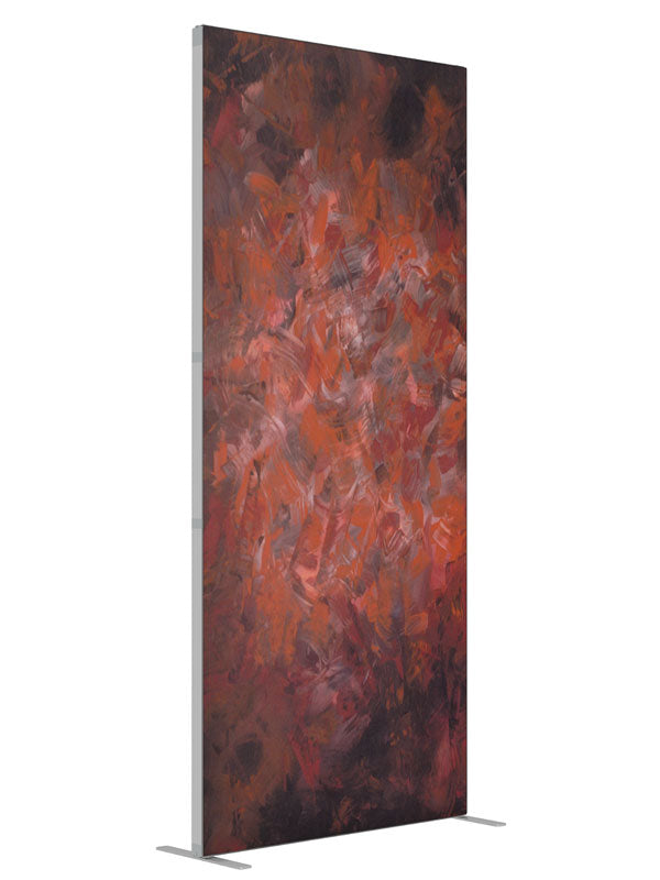 Radiant shown at an angled view, photography backdrop panel for Denny StudioEdge silicone edge frame, 3 ft