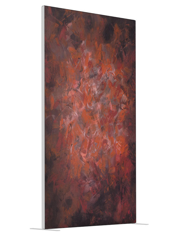 Radiant shown at an angled view, photography backdrop panel for Denny StudioEdge silicone edge frame, 4 ft
