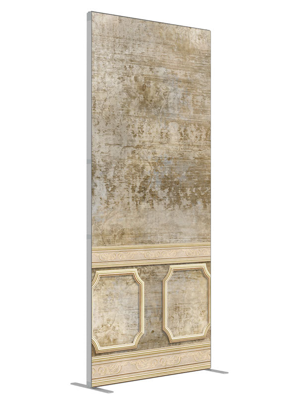 Rara Avis shown at an angled view, photography backdrop panel for Denny StudioEdge silicone edge frame, 3 ft