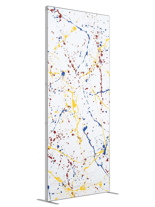 Recess shown at an angled view, photography backdrop panel for Denny StudioEdge silicone edge frame, 3 ft