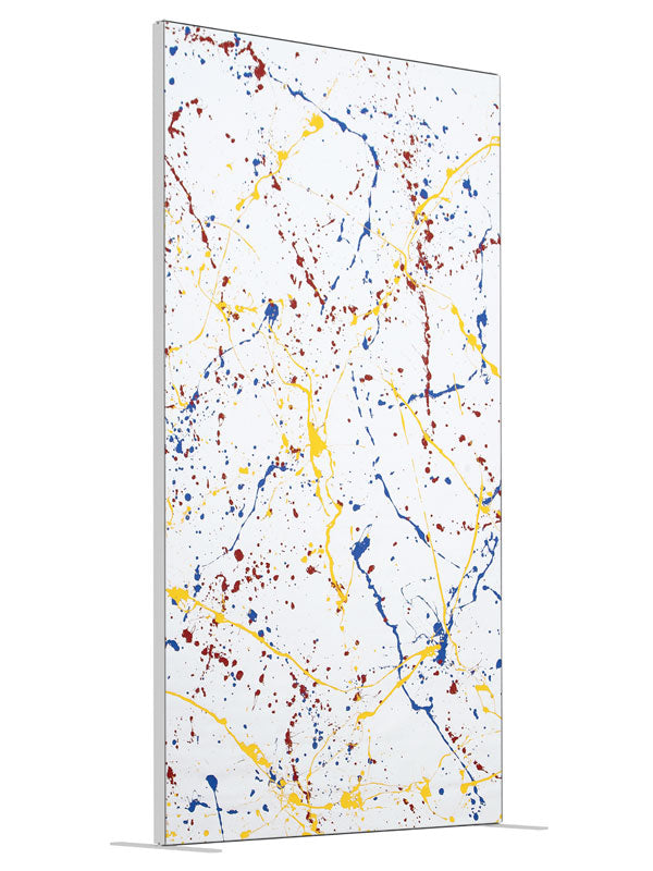 Recess shown at an angled view, photography backdrop panel for Denny StudioEdge silicone edge frame, 4 ft