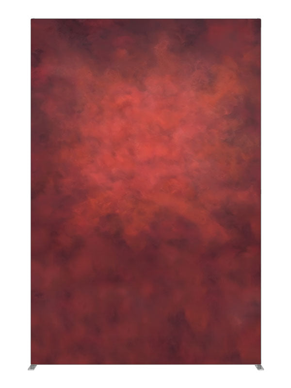 Red Apple, photography backdrop panel for Denny StudioEdge silicone edge frame, 5 ft