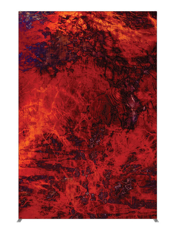 Red Obsession Red Texture, photography backdrop panel for Denny StudioEdge silicone edge frame, 5 ft