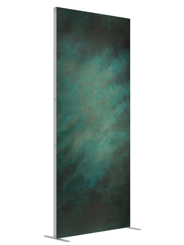 Renardo shown at an angled view, photography backdrop panel for Denny StudioEdge silicone edge frame, 3 ft