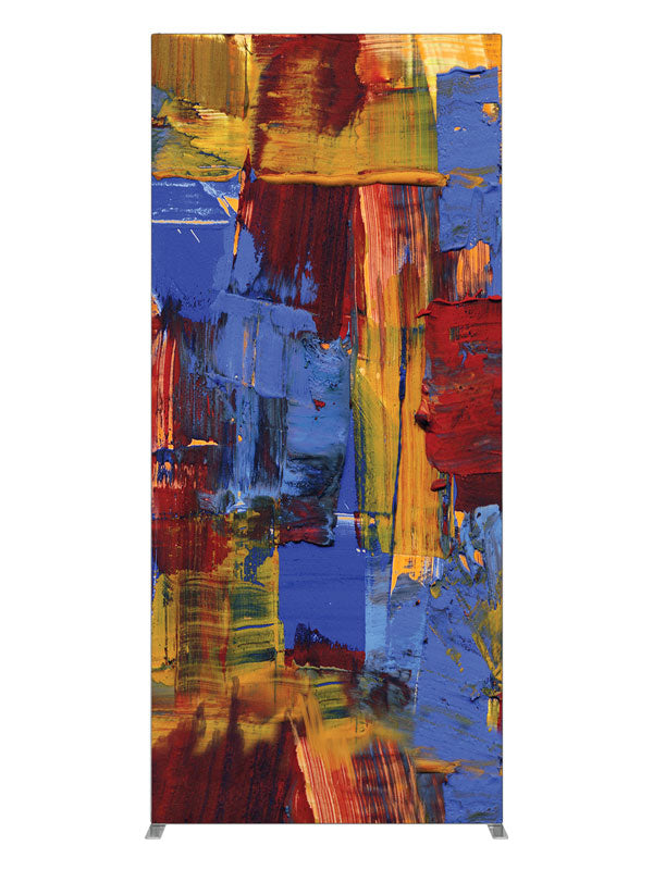Restless Bold Cubist Abstract, photography backdrop panel for Denny StudioEdge silicone edge frame, 3 ft