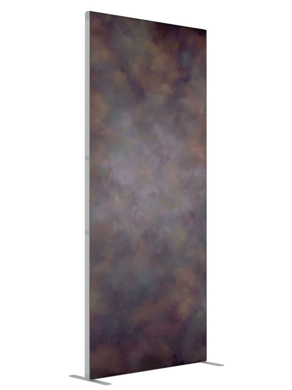 Reverie shown at an angled view, photography backdrop panel for Denny StudioEdge silicone edge frame, 3 ft