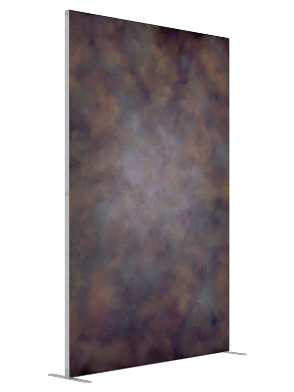 Reverie shown at an angled view, photography backdrop panel for Denny StudioEdge silicone edge frame, 5 ft