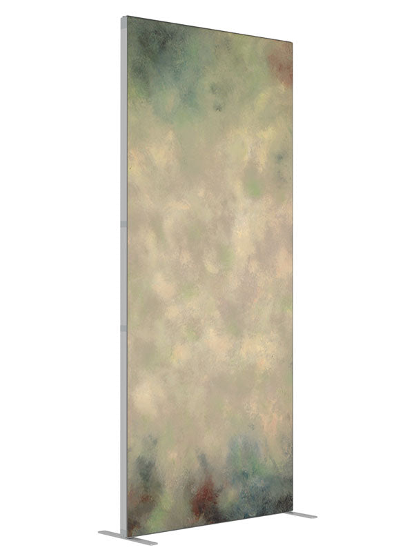 Rhythm shown at an angled view, photography backdrop panel for Denny StudioEdge silicone edge frame, 3 ft