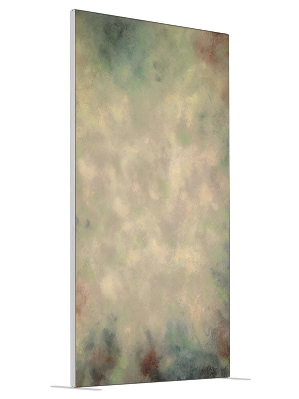 Rhythm shown at an angled view, photography backdrop panel for Denny StudioEdge silicone edge frame, 4 ft