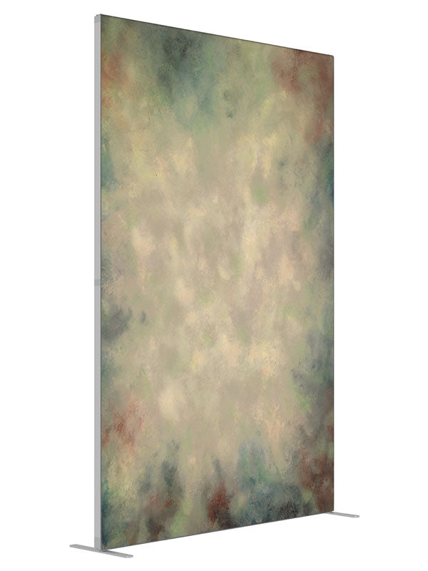 Rhythm shown at an angled view, photography backdrop panel for Denny StudioEdge silicone edge frame, 5 ft