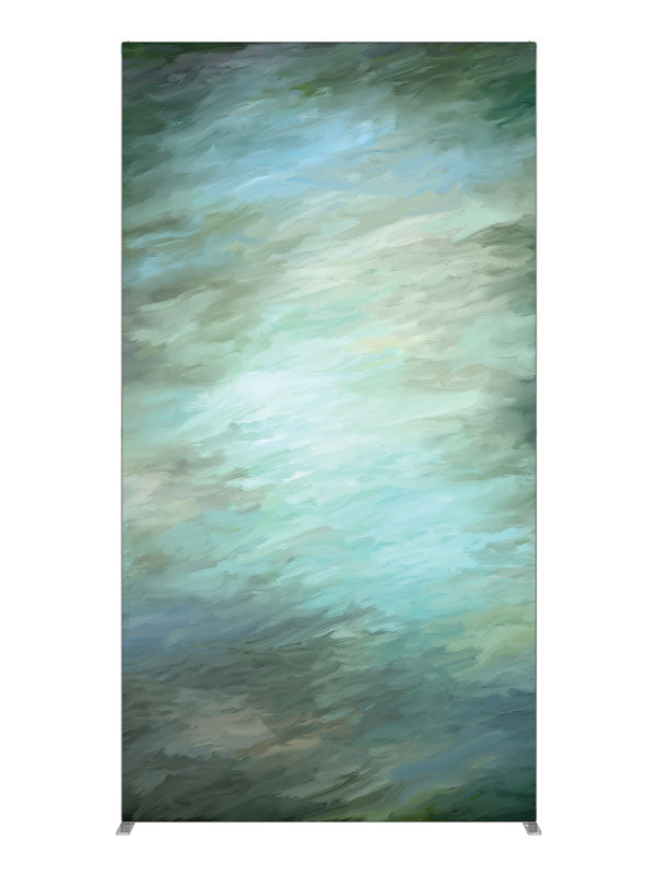 Riverbed, photography backdrop panel for Denny StudioEdge silicone edge frame, 4 ft