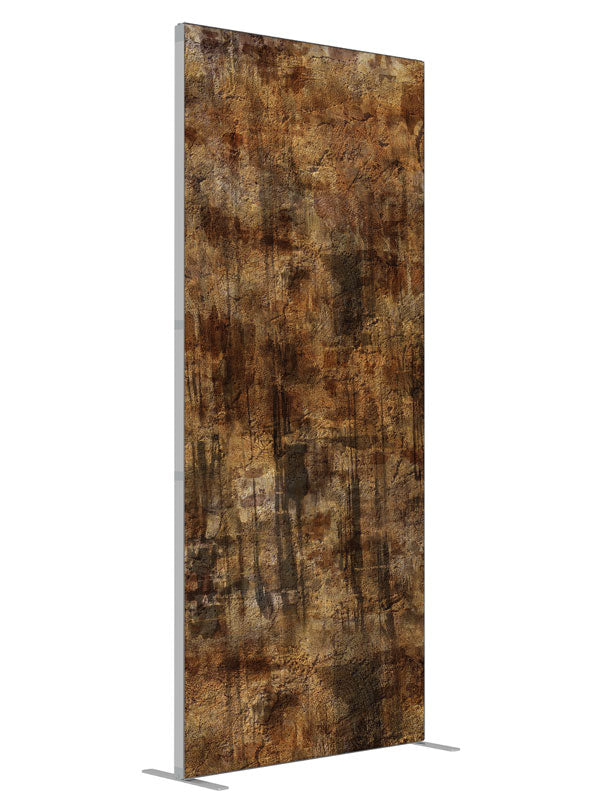 Roasted shown at an angled view, photography backdrop panel for Denny StudioEdge silicone edge frame, 3 ft