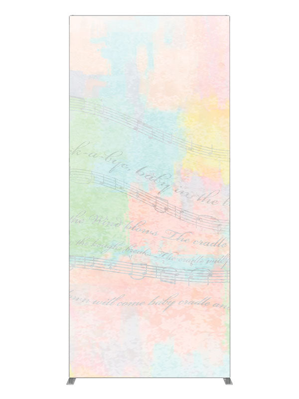Rock-a-bye Baby Soft Pastel Abstract, photography backdrop panel for Denny StudioEdge silicone edge frame, 3 ft