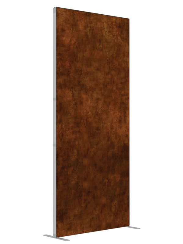 Rockwood shown at an angled view, photography backdrop panel for Denny StudioEdge silicone edge frame, 3 ft
