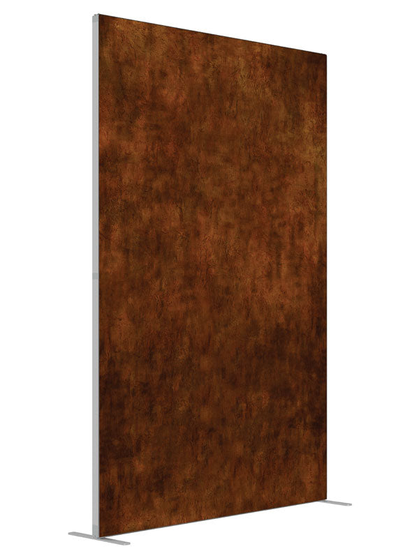 Rockwood shown at an angled view, photography backdrop panel for Denny StudioEdge silicone edge frame, 5 ft