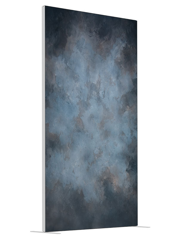 Romney shown at an angled view, photography backdrop panel for Denny StudioEdge silicone edge frame, 4 ft