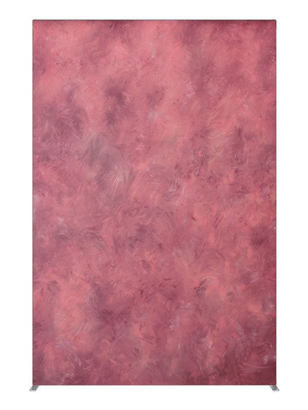 Rose and Merlot Pink, photography backdrop panel for Denny StudioEdge silicone edge frame, 5 ft