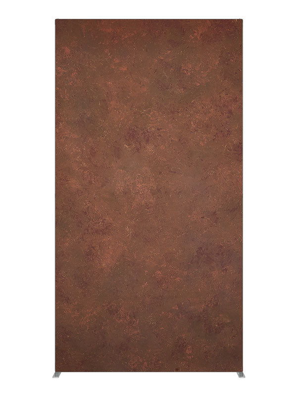 Russet Brown, photography backdrop panel for Denny StudioEdge silicone edge frame, 4 ft