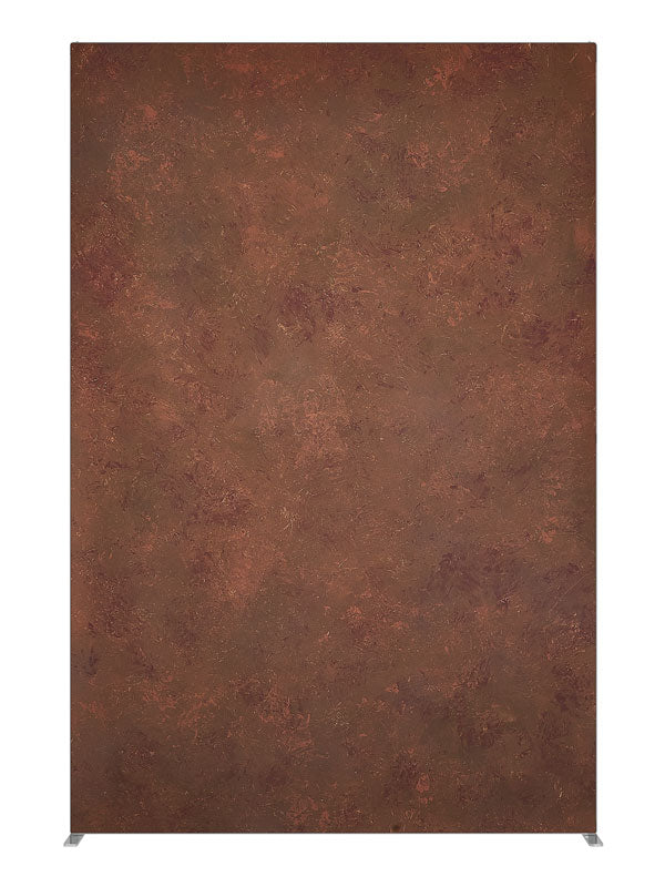 Russet Brown, photography backdrop panel for Denny StudioEdge silicone edge frame, 5 ft