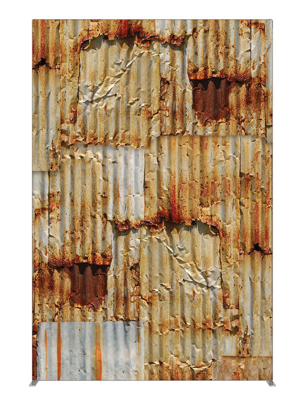 Rusted Out, photography backdrop panel for Denny StudioEdge silicone edge frame, 5 ft
