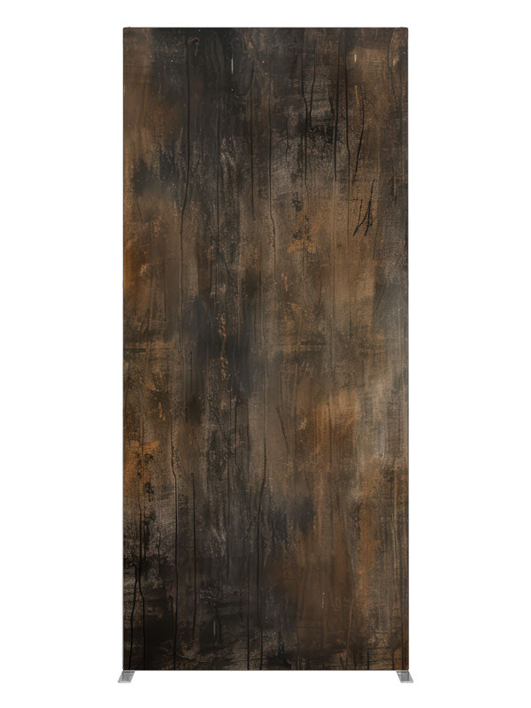Rustic Brown Elegance, photography backdrop panel for Denny StudioEdge silicone edge frame, 3 ft
