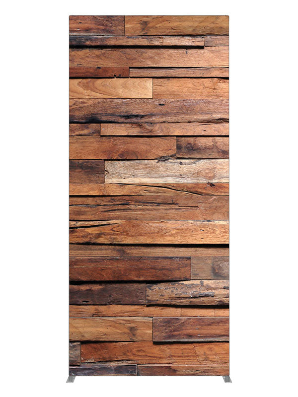 Rustic reclaimed wood plank printed photography backdrop 3ft - Denny StudioEdge SECP-7685