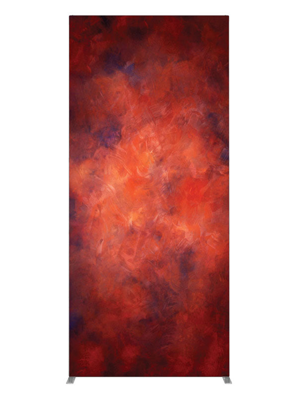 Rustic Scarlet, photography backdrop panel for Denny StudioEdge silicone edge frame, 3 ft