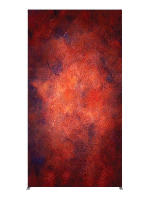 Rustic Scarlet, photography backdrop panel for Denny StudioEdge silicone edge frame, 4 ft
