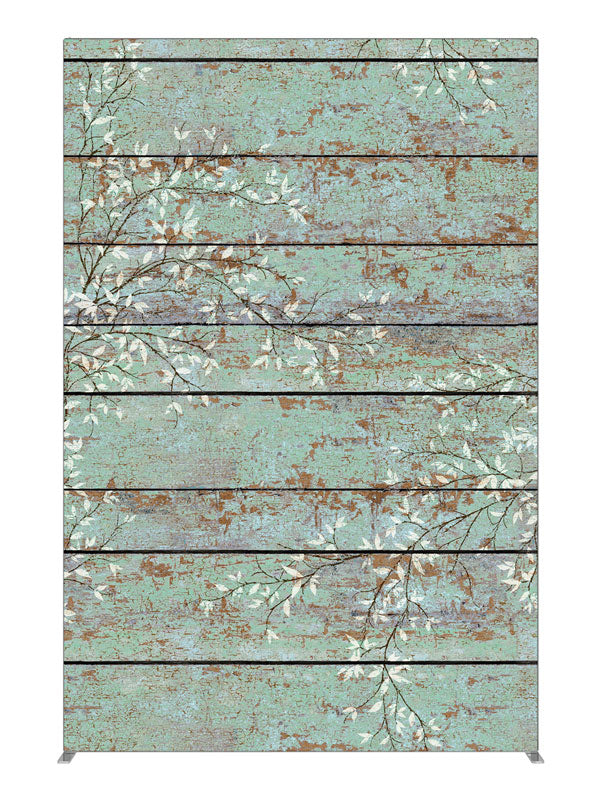 Rustic Weathered Wood, photography backdrop panel for Denny StudioEdge silicone edge frame, 5 ft