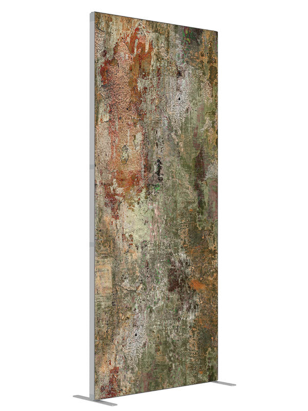 Rustique shown at an angled view, photography backdrop panel for Denny StudioEdge silicone edge frame, 3 ft