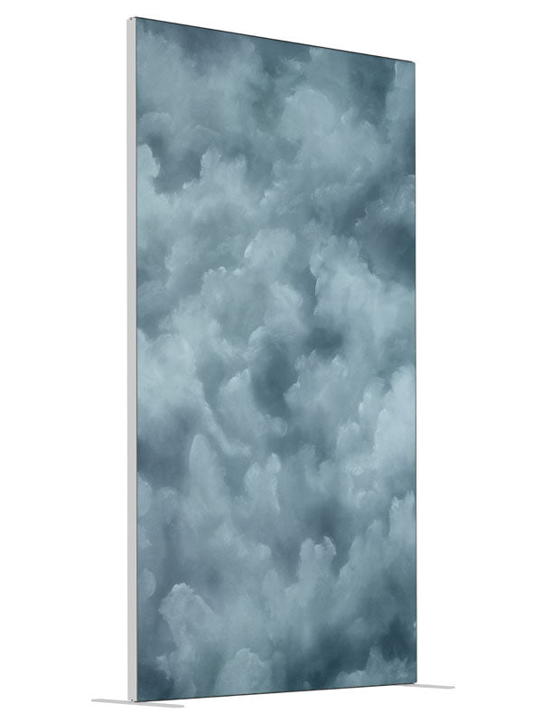 Sailors Fear shown at an angled view, photography backdrop panel for Denny StudioEdge silicone edge frame, 4 ft