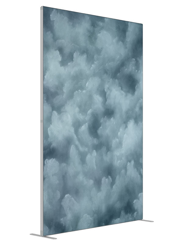 Sailors Fear shown at an angled view, photography backdrop panel for Denny StudioEdge silicone edge frame, 5 ft