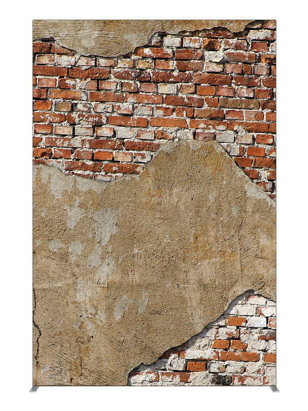 San Antonio Brick, photography backdrop panel for Denny StudioEdge silicone edge frame, 5 ft