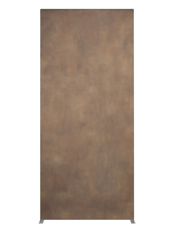 Sandal Brown Derby, photography backdrop panel for Denny StudioEdge silicone edge frame, 3 ft