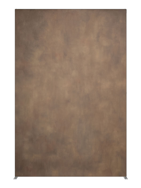 Sandal Brown Derby, photography backdrop panel for Denny StudioEdge silicone edge frame, 5 ft