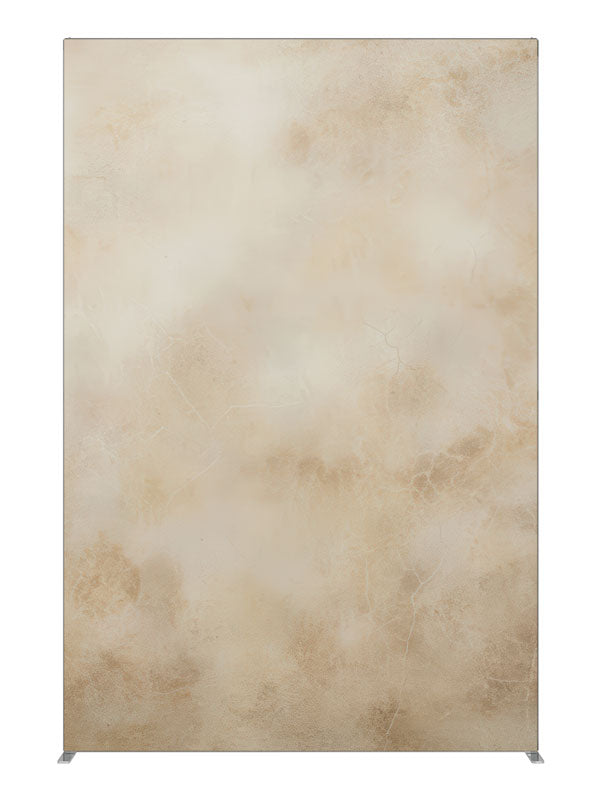 Sandstone Studio– Warm Plaster Wall Texture, photography backdrop panel for Denny StudioEdge silicone edge frame, 5 ft