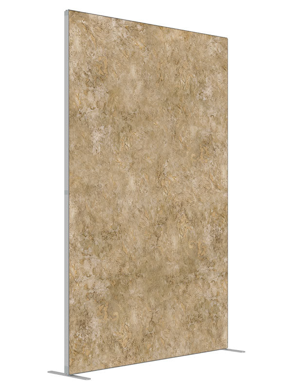Sandstorm shown at an angled view, photography backdrop panel for Denny StudioEdge silicone edge frame, 5 ft