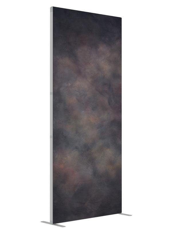 Scriven shown at an angled view, photography backdrop panel for Denny StudioEdge silicone edge frame, 3 ft