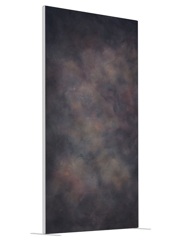 Scriven shown at an angled view, photography backdrop panel for Denny StudioEdge silicone edge frame, 4 ft