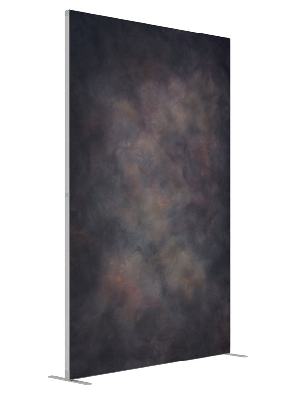 Scriven shown at an angled view, photography backdrop panel for Denny StudioEdge silicone edge frame, 5 ft